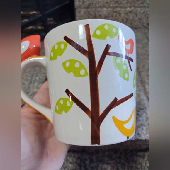Pier 1 Mug Birds On A Tree - Picture 3 of 16